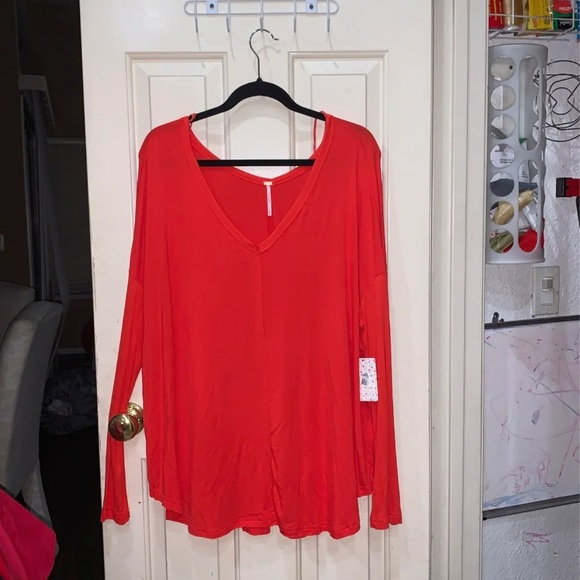 Free people long sleeve blouse - Picture 3 of 5